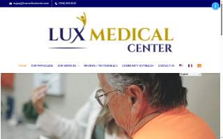 Lux Medical Health Center of North Miami website