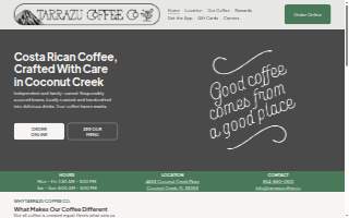 Tarrazu Coffee Co. website