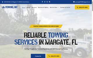 J & J Towing, Inc website