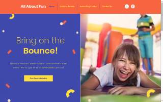 All About Fun website