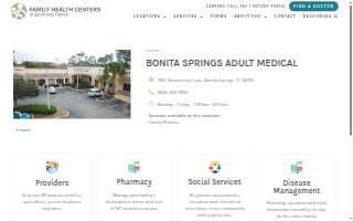 Bonita Springs Health Center website
