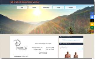 Fuller Life Chiropractic Center website