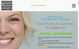 Sharon Springs Dental website