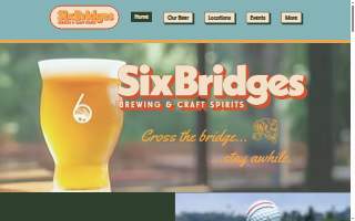 Six Bridges Brewing of Johns Creek website