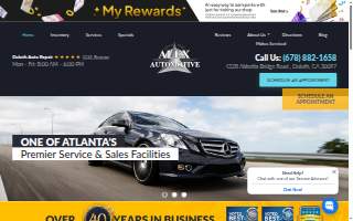 Alex Automotive website