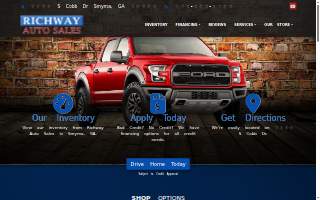 Richway Auto Sales website