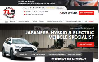 TLS Motorworks website