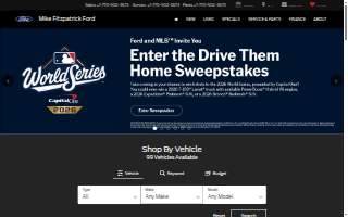 Mike Fitzpatrick Ford, Inc. website