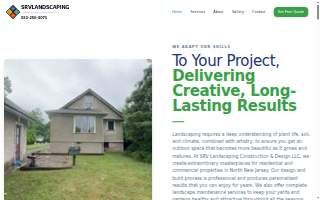 srvclandscaping website