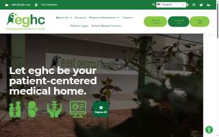 East Georgia Healthcare Center website