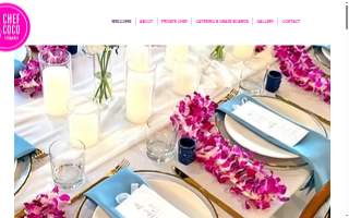Chef Coco Hawaii website