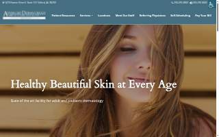 Advanced Dermatology and Skin Care Specialists website