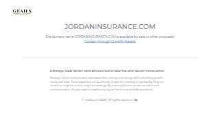Jordan Your Insurance Guy website