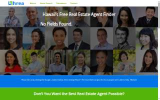 Ryan Strong | Hawaii Real Estate Agent website