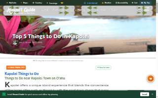 Kapolei Auto website
