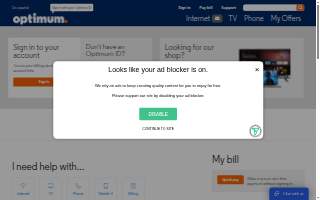 Optimum Chiropractic website