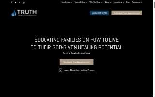 Truth Family Chiropractic website