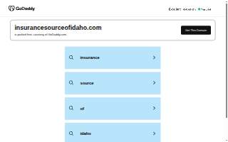 Insurance Source of Idaho website