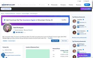 Farmers Insurance - Heidi Rodriguez website