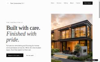Top Of The Mountain Construction Llc website