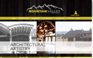 Mountain Valley Construction website