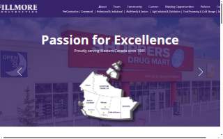 Fillmore Construction website