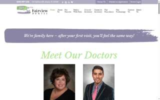 Fairview Dental website