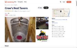 Crow's Nest Tavern website