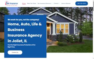 Olin Insurance website