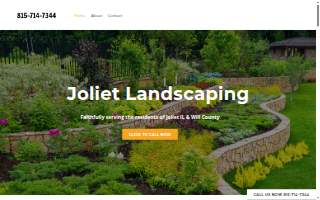 Joliet Landscaping website
