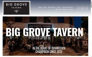 Big Grove Tavern website