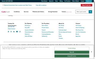 Carle South Clinic Family Medicine website
