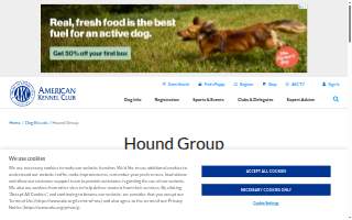 Hound's Rest website