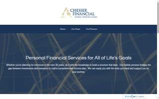 Chesser Financial website