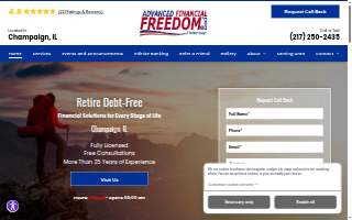 Advanced Financial Freedom website