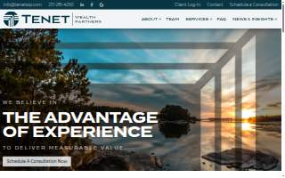 Tenet Wealth Partners website