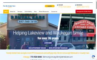Family Dental Care website