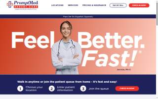 PromptMed Urgent Care | Waukegan website