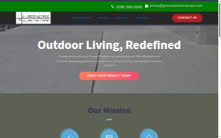 GreenWorks Landscape website