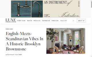 Luxe Realty Studio website