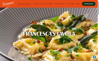 Francesca's Tavola website