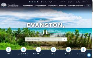 Evanston Family Dental Associates website