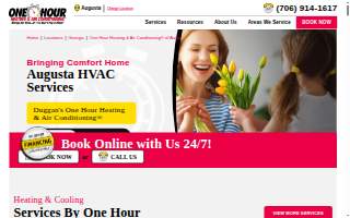 HVAC DT AC & Furnace Repair website