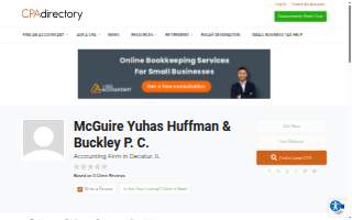 McGUIRE YUHAS HUFFMAN & BUCKLEY, P.C. website