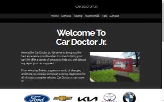 Car Doctor Jr website
