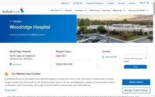 Woodridge Chiropractic website