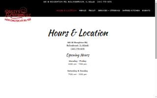 Bailey's Catering LLC of Bolingbrook website