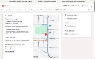 Walgreens of Palatine website