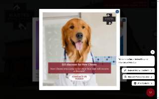 Harper Animal Hospital website