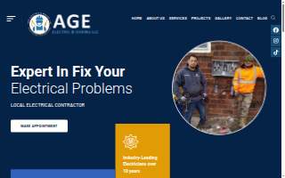 AGE Electric & Wiring LLC website